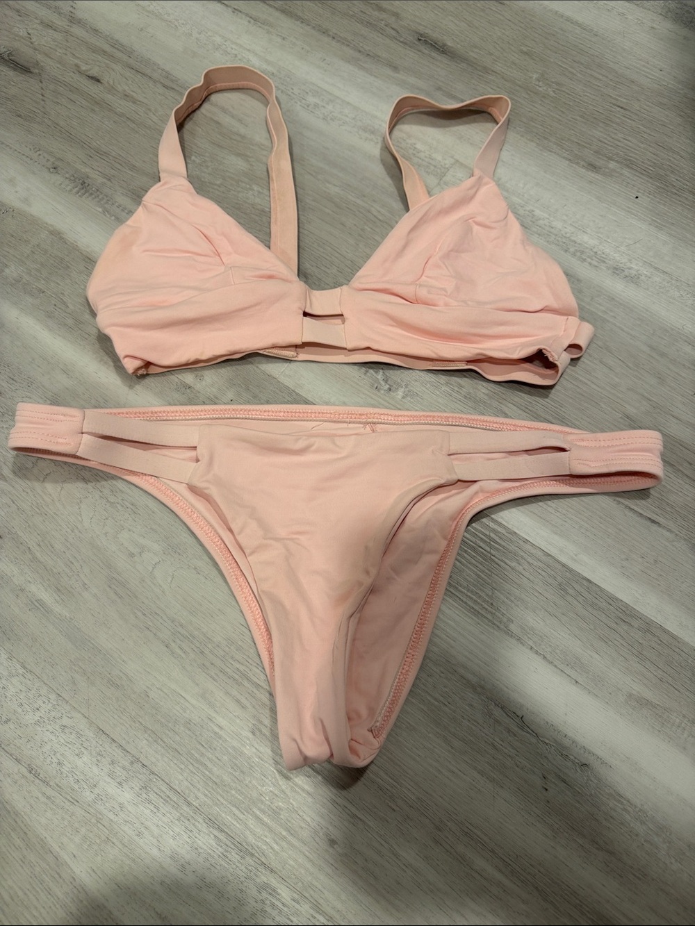 Vitamin A soft pink Two-Piece Bikini Set- Medium